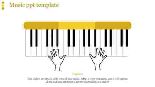 music ppt template-music ppt template-Yellow